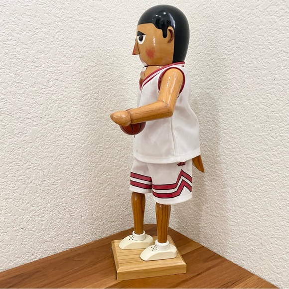 2002 STERLING & CAMILLE University Of Arkansas Razorbacks Basketball Nutcracker - Picture 3 of 15